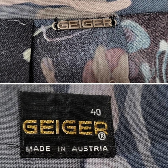 Vintage Geiger Midi Skirt - Picture 5 of 6